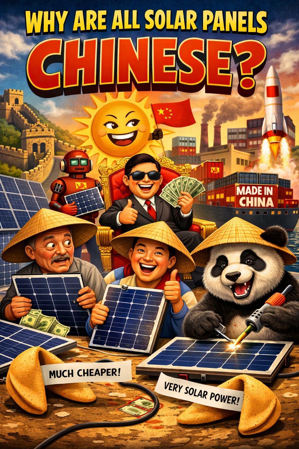 Kineski solarni paneli — Trina Solar proizvodnja