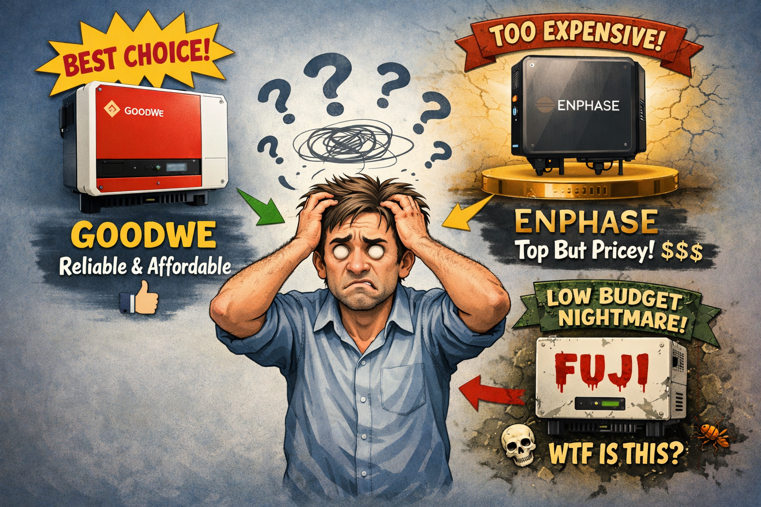 GoodWe inverter ET Plus+ hibridni model za solarnu elektranu