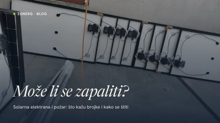 Može li se solarna elektrana zapaliti