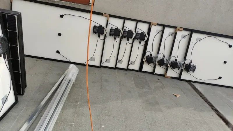 Solarna elektrana, ugradnja Zenerg, veljača 2023.