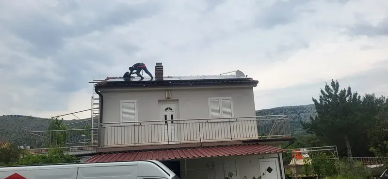 Solarna elektrana, ugradnja Zenerg, svibanj 2023.