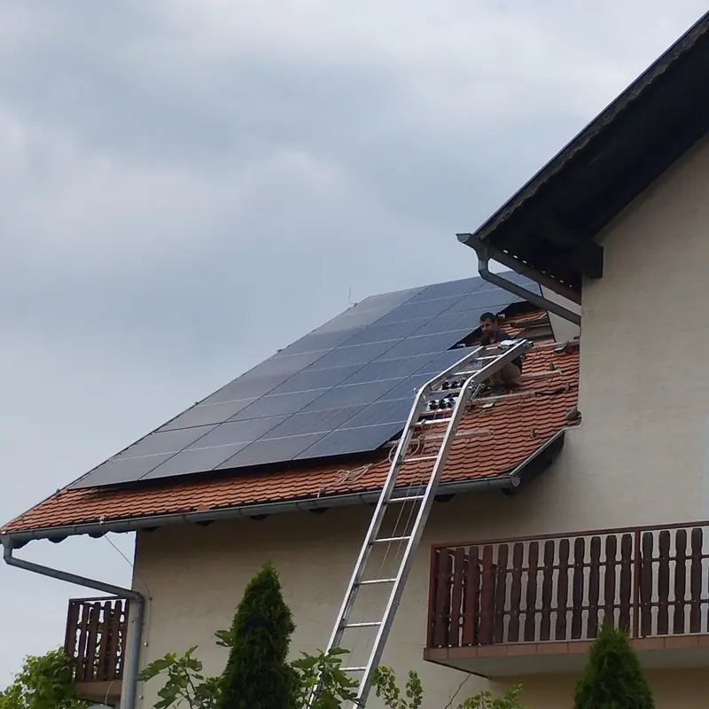 Solarna elektrana, ugradnja Zenerg, svibanj 2023.