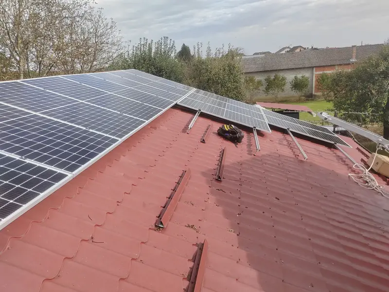 Solarna elektrana, ugradnja Zenerg, listopad 2023.