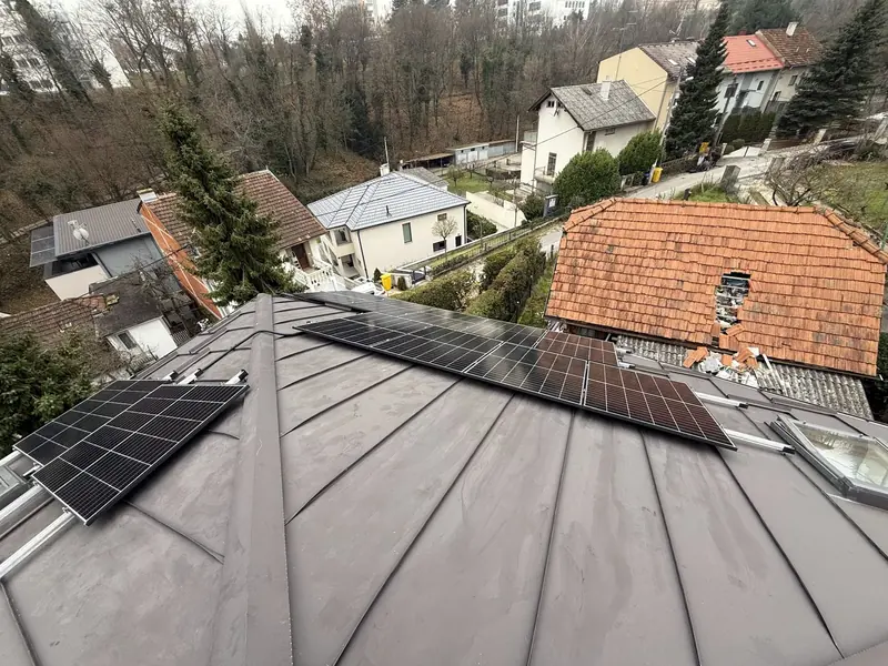 Solarna elektrana, ugradnja Zenerg, prosinac 2024.