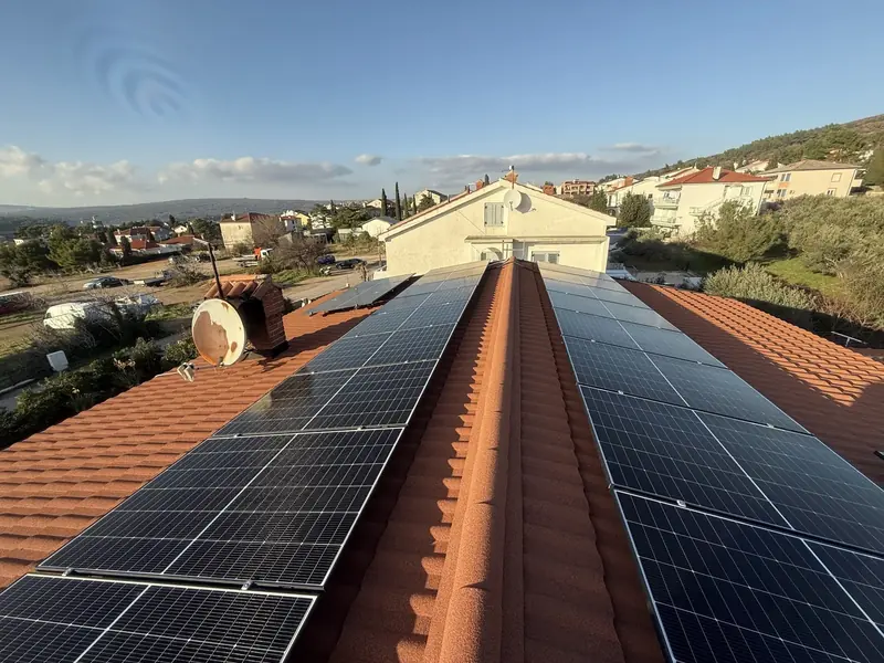 Solarna elektrana, ugradnja Zenerg, prosinac 2024.