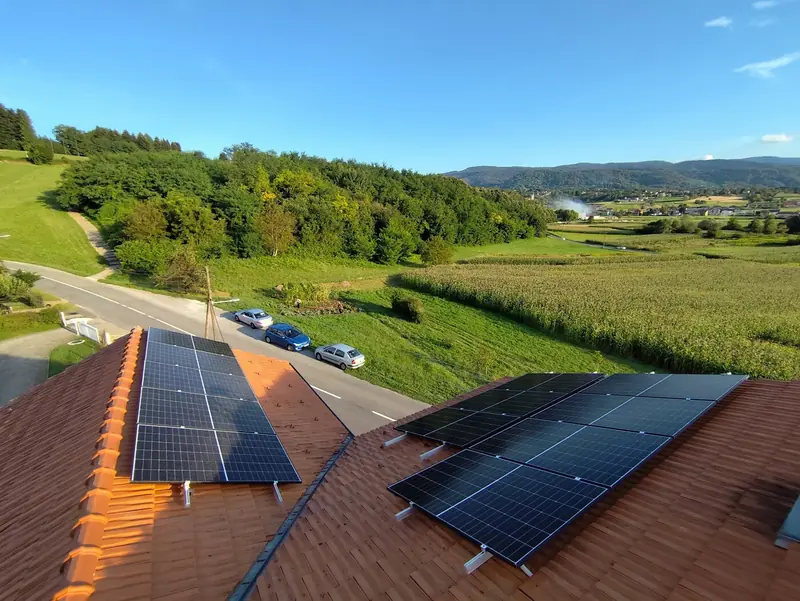 Solarna elektrana, ugradnja Zenerg, kolovoz 2024.