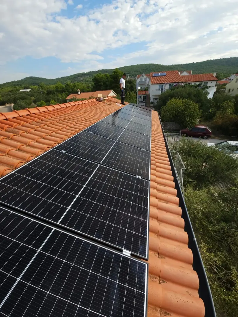 Solarna elektrana, ugradnja Zenerg, rujan 2024.