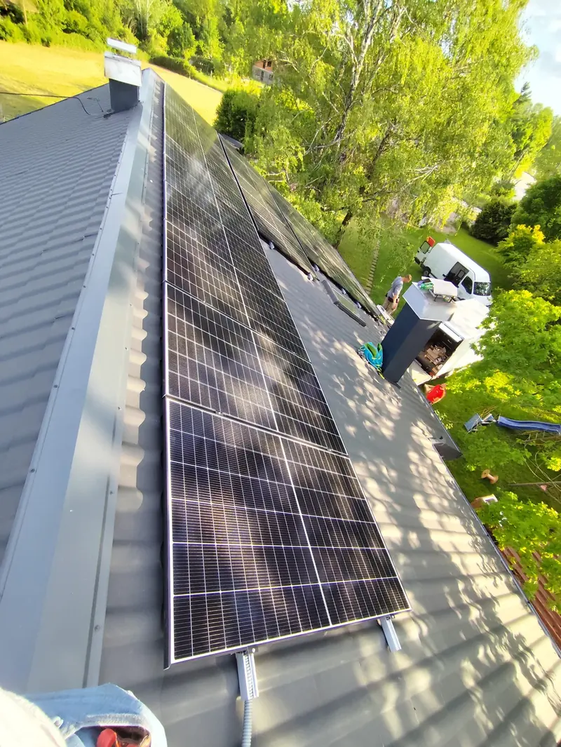 Solarna elektrana, ugradnja Zenerg, travanj 2024.