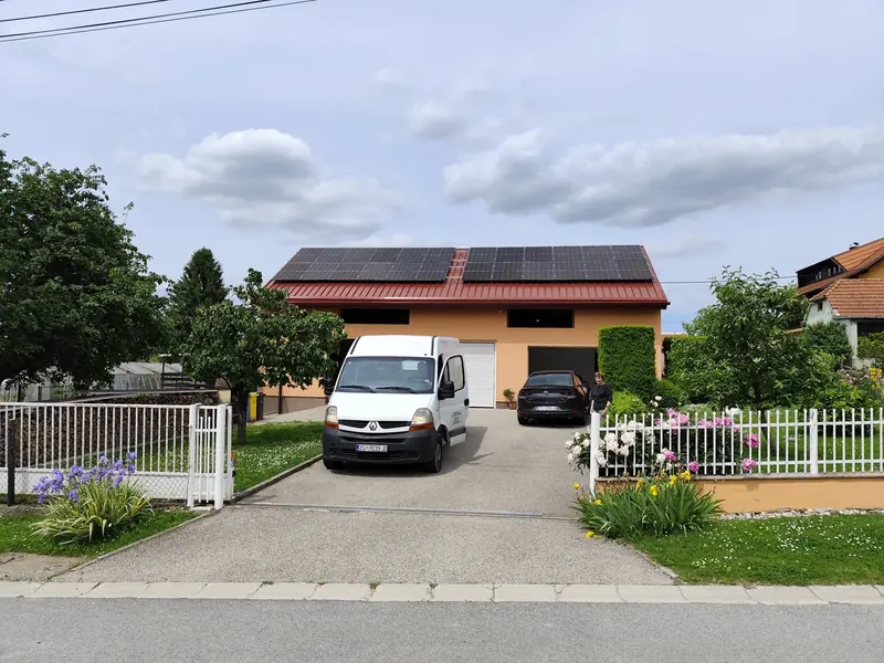 Solarna elektrana, ugradnja Zenerg, svibanj 2024.