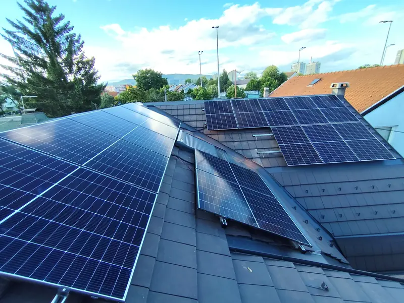 Solarna elektrana, ugradnja Zenerg, lipanj 2024.
