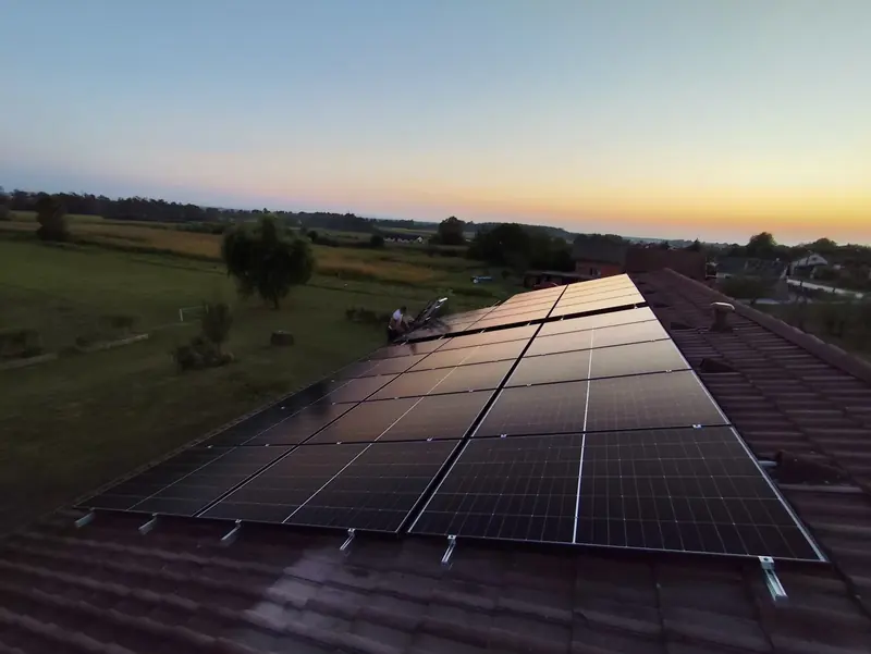 Solarna elektrana, ugradnja Zenerg, kolovoz 2024.