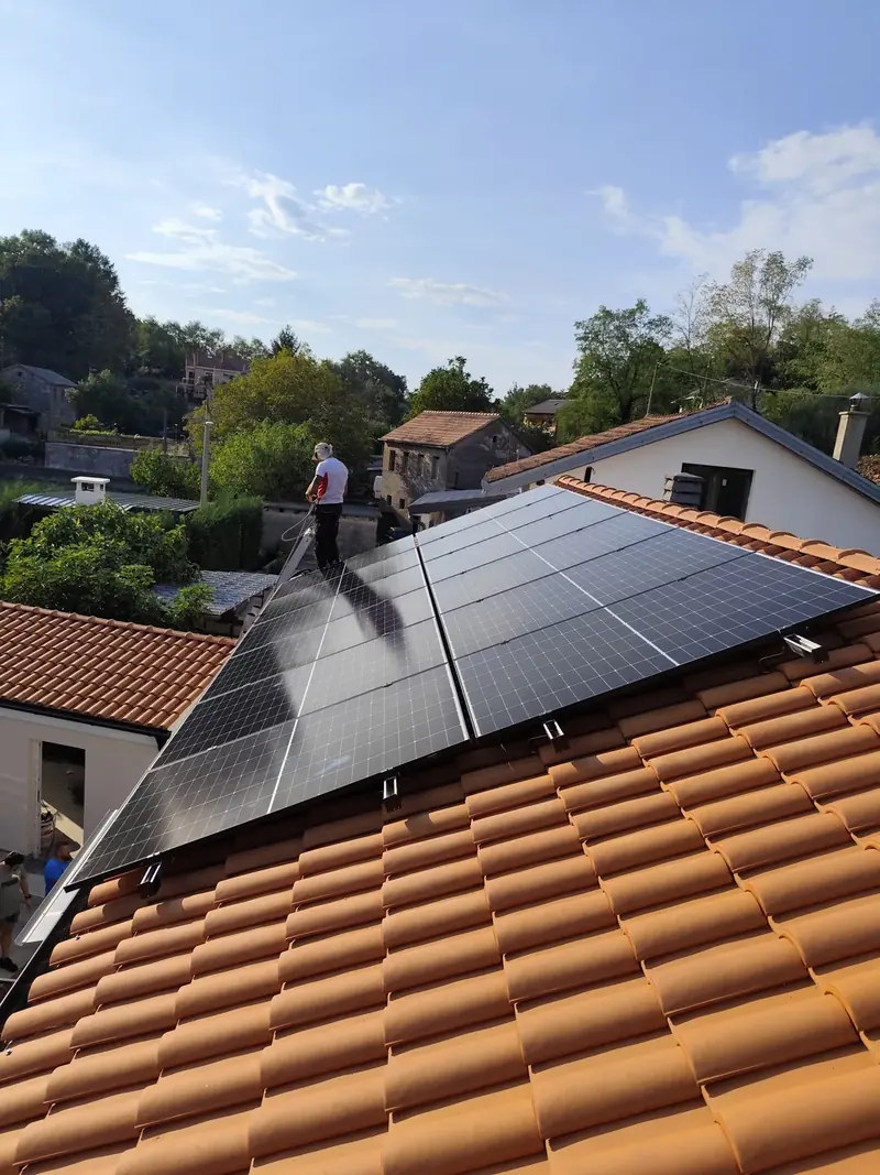 Solarna elektrana, ugradnja Zenerg, rujan 2024.
