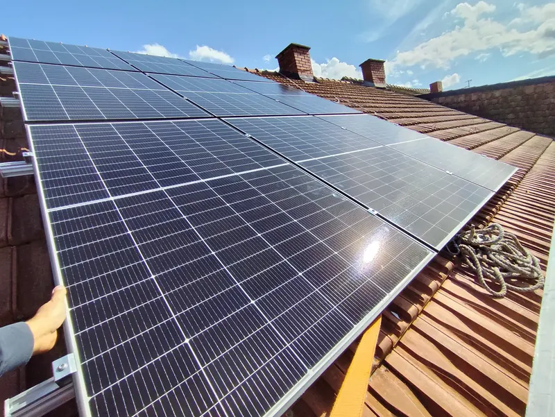 Solarna elektrana, ugradnja Zenerg, listopad 2024.