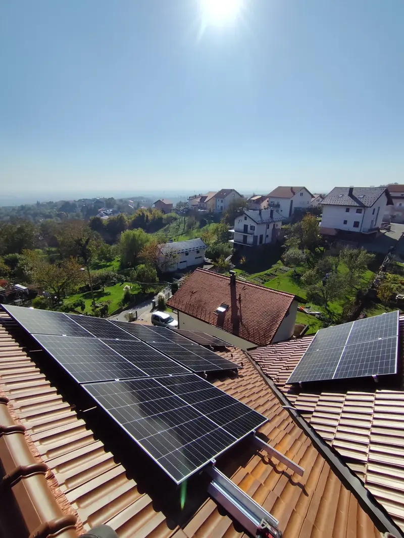 Solarna elektrana, ugradnja Zenerg, listopad 2024.