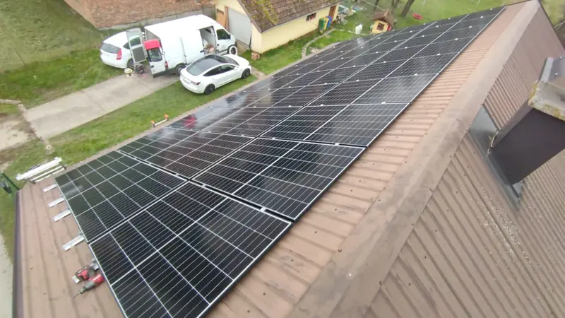 Solarna elektrana, ugradnja Zenerg, studeni 2024.