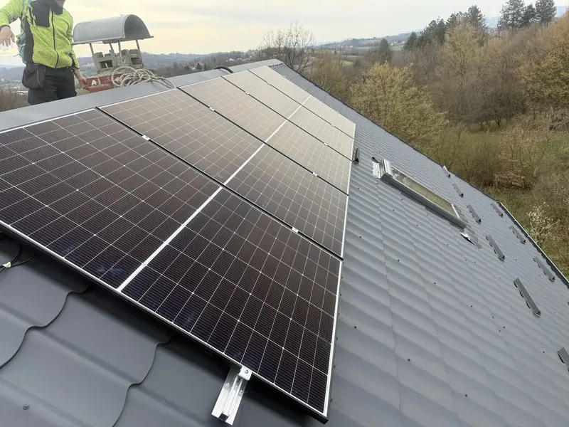 Solarna elektrana, ugradnja Zenerg, ožujak 2025.