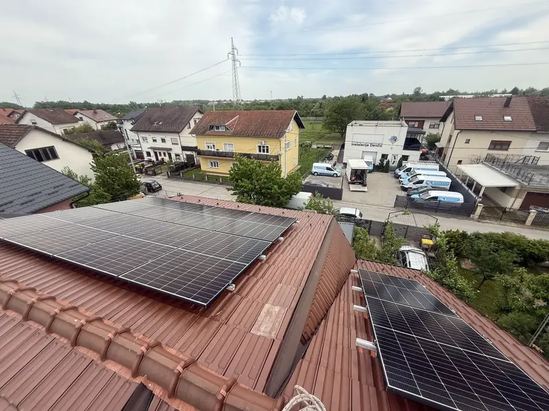 Solarna elektrana, ugradnja Zenerg, svibanj 2025.