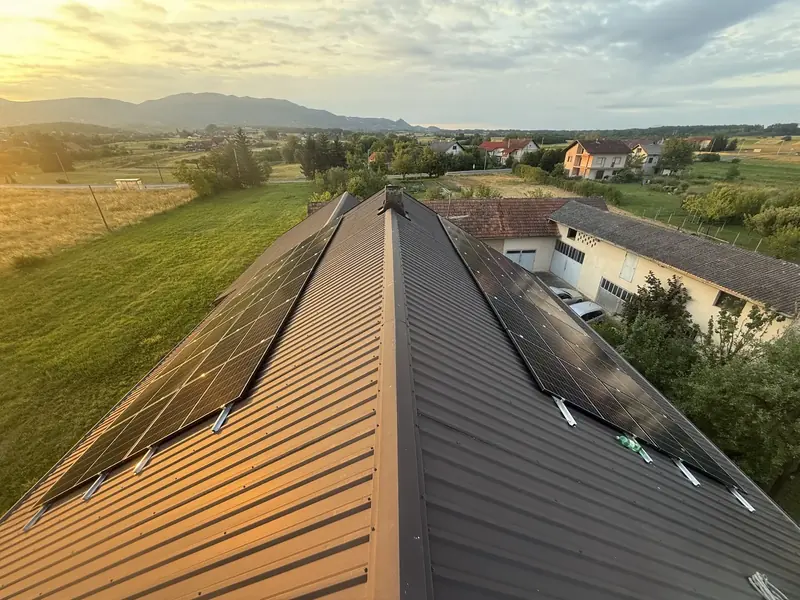 Solarna elektrana, ugradnja Zenerg, lipanj 2025.