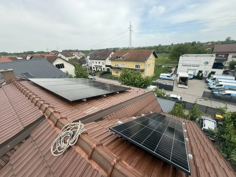 Solarna elektrana, ugradnja Zenerg, svibanj 2025.