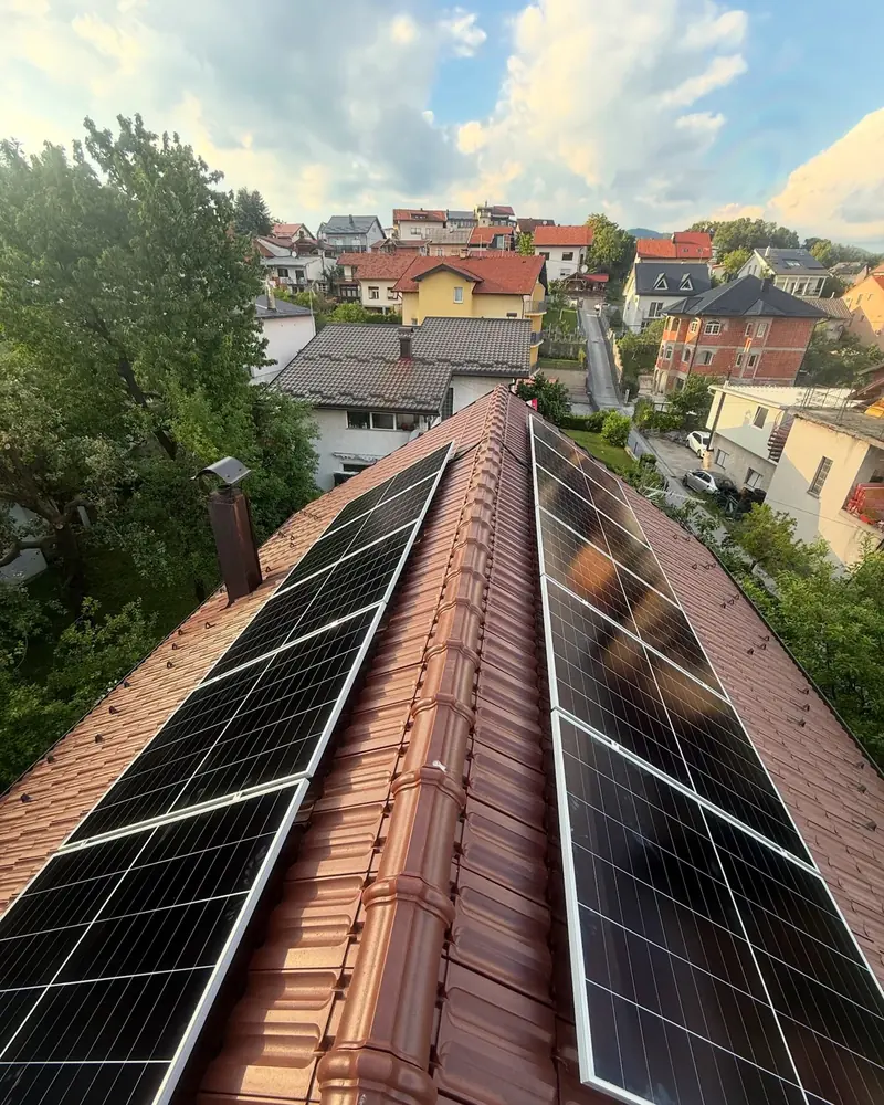 Solarna elektrana, ugradnja Zenerg, svibanj 2025.