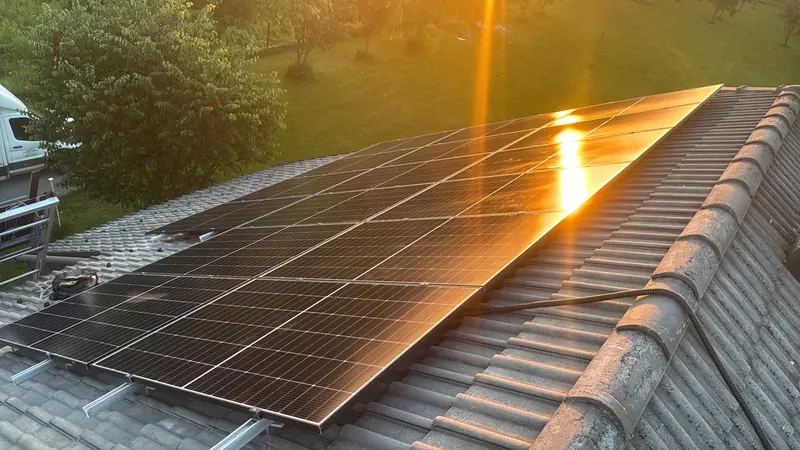 Solarna elektrana, ugradnja Zenerg, svibanj 2025.