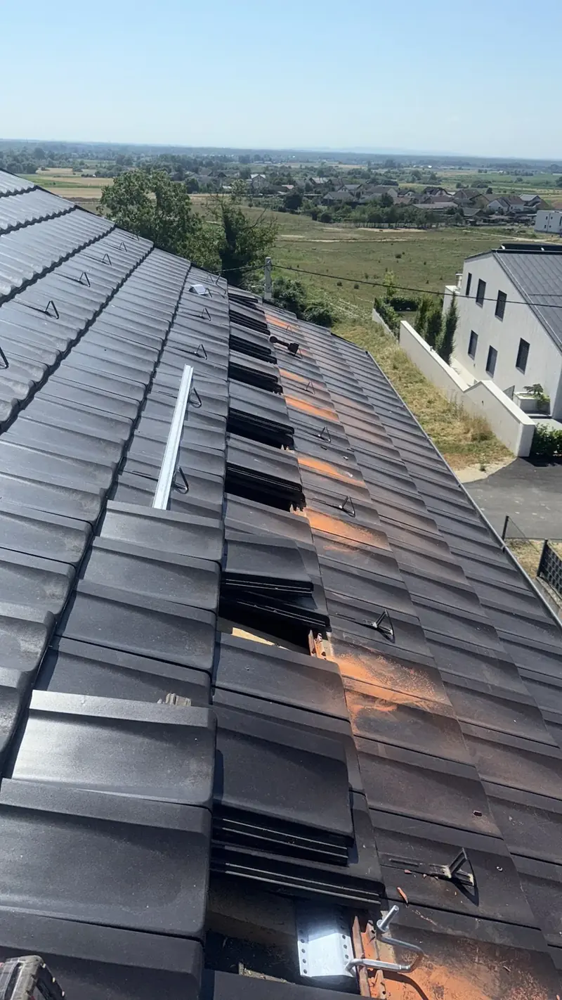 Solarna elektrana, ugradnja Zenerg, srpanj 2025.