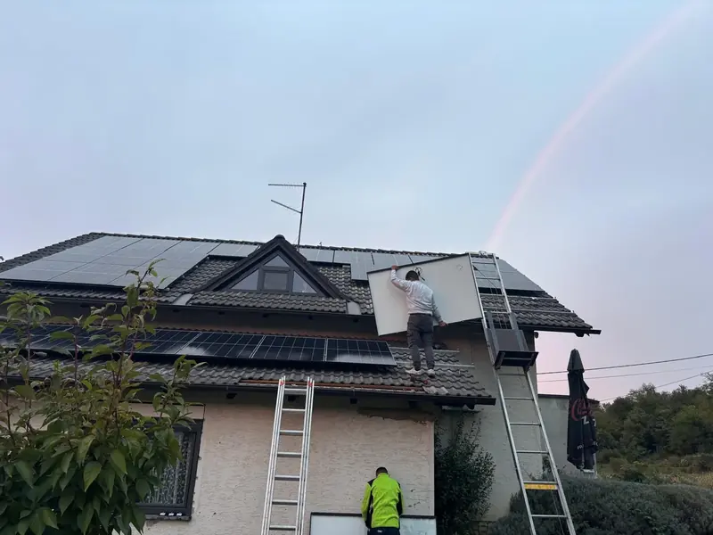 Solarna elektrana, ugradnja Zenerg, listopad 2025.